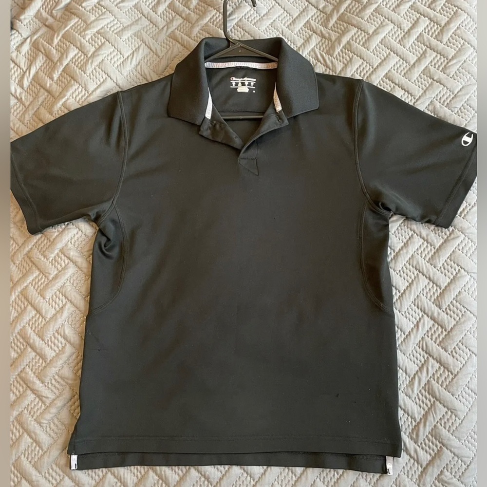 Champion Vapor Performance Polo Shirt Sz M